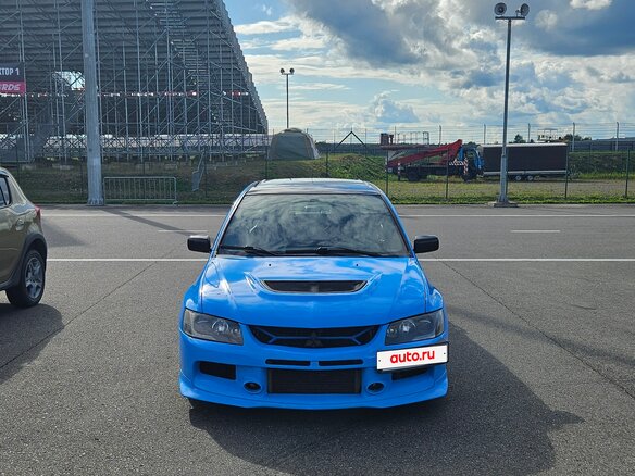 2007 Mitsubishi Lancer Evolution IX, голубой, 3200000 рублей - вид 15