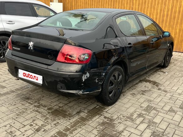 2008 Peugeot 407, чёрный, 350000 рублей - вид 3