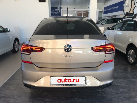2020 Volkswagen Polo VI, бежевый, 1950000 рублей - вид 3