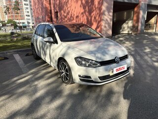2013 Volkswagen Golf VII, белый, 1200000 рублей, вид 2
