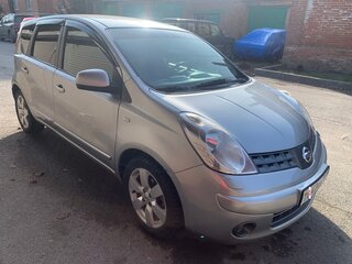 2007 Nissan Note I, серебристый, 812500 рублей, вид 4