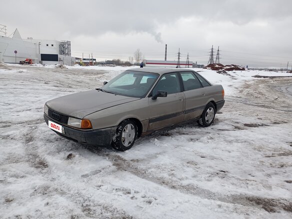 1991 Audi 80 IV (B3), серый, 80000 рублей