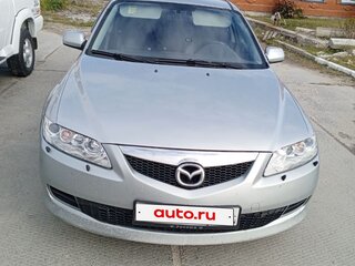 2006 Mazda 6 I (GG) Рестайлинг, серый, 470000 рублей, вид 1