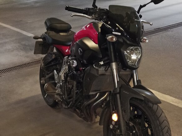 2014 Yamaha MT-07 (FZ-07), красный, 600000 рублей - вид 7