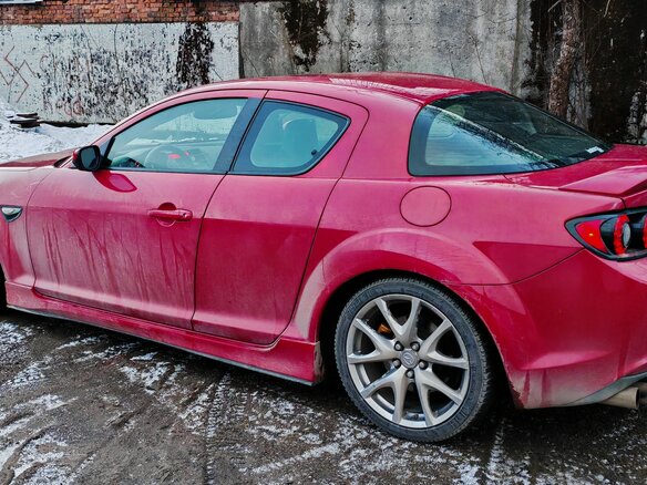 2010 Mazda RX-8 I Рестайлинг, красный - вид 4