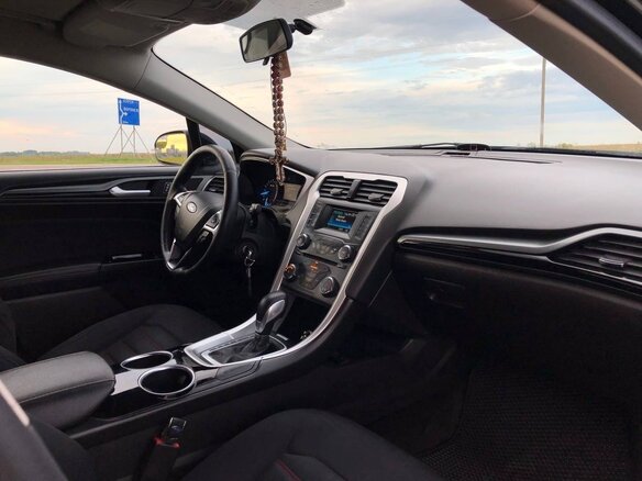 2013 Ford Fusion (North America) II, чёрный - вид 6
