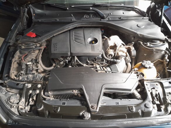 2013 BMW 1 серии 116i II (F20/F21), синий, 1140000 рублей - вид 13