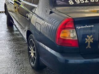 2010 Hyundai Accent ТагАЗ II, синий, 654000 рублей, вид 4
