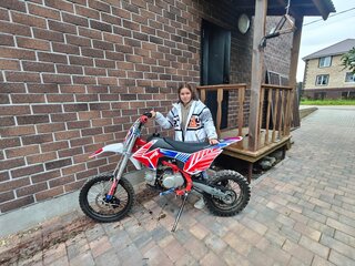2020 BSE MX 125, красный, 55000 рублей, вид 3