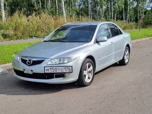 2004 Mazda 6 I (GG), серый, 570000 рублей - вид 4