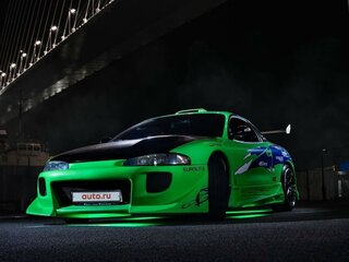 1995 Mitsubishi Eclipse II, зелёный, 2500000 рублей, вид 1