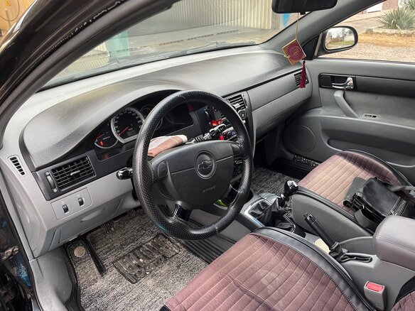 2006 Chevrolet Lacetti I, чёрный, 610000 рублей - вид 9