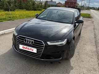 2016 Audi A6 IV (C7) Рестайлинг, чёрный, 2900000 рублей, вид 3