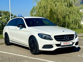2018 Mercedes-Benz C-Класс 220 BlueTEC IV (W205), белый, 2400000 рублей, вид 4