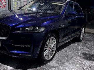2018 Jaguar F-Pace I, синий, 2600000 рублей, вид 3