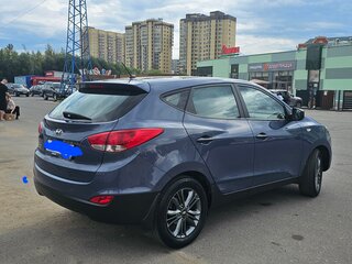 2014 Hyundai ix35 I Рестайлинг, синий, 1350000 рублей, вид 4