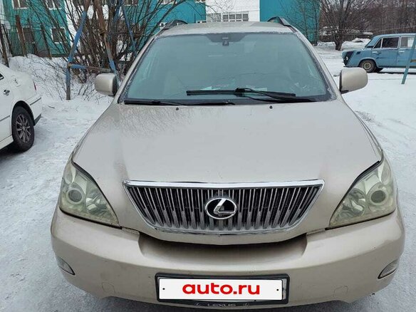 2007 Lexus RX 350 II Рестайлинг, бежевый, 1800000 рублей