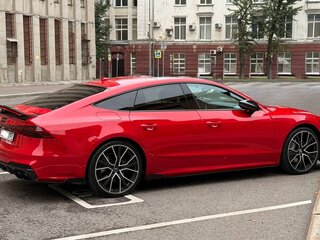 2018 Audi A7 50 TDI II (4K), красный, 4749000 рублей, вид 3