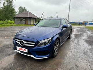 2017 Mercedes-Benz C-Класс 200 IV (W205), синий, 2749000 рублей, вид 2