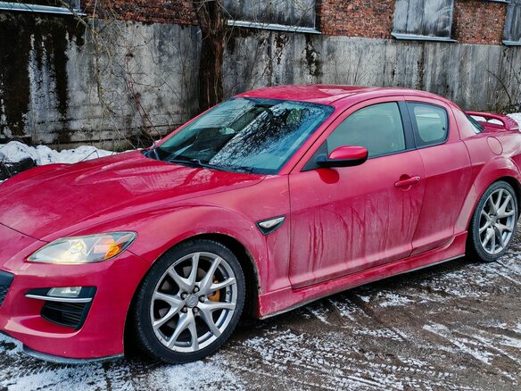 2010 Mazda RX-8 I Рестайлинг, красный