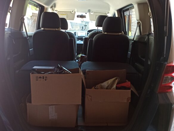 2008 Honda Freed I, синий, 1250000 рублей - вид 14