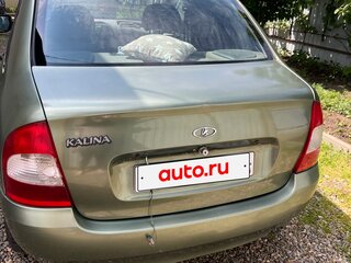 2009 Lada (ВАЗ) Kalina I, зелёный, 285000 рублей, вид 3