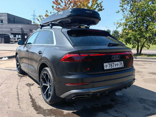 2024 Audi Q8 50 TDI I (4M) Рестайлинг, чёрный, 12455000 рублей, вид 2