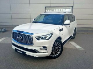 2018 Infiniti QX80 I Рестайлинг 2, белый, 4300000 рублей, вид 2