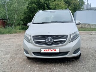 2015 Mercedes-Benz V-Класс Long 220 d длинный III (W447), серебристый, 2850000 рублей, вид 2