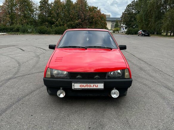 1993 Lada (ВАЗ) 2108 21086, красный, 400000 рублей