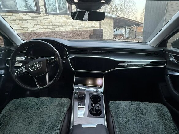 2022 Audi A6 45 TFSI V (C8), серый, 3700000 рублей - вид 9