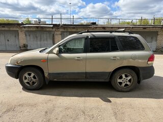 2008 Hyundai Santa Fe Classic Classic, бежевый, 350000 рублей, вид 4