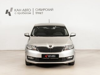 2019 Skoda Rapid I Рестайлинг, серебристый, 1049658 рублей, вид 2