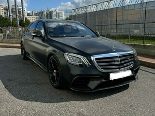 2019 Mercedes-Benz S-Класс AMG 63 AMG Long III (W222, C217) Рестайлинг, чёрный, 9990000 рублей, вид 4