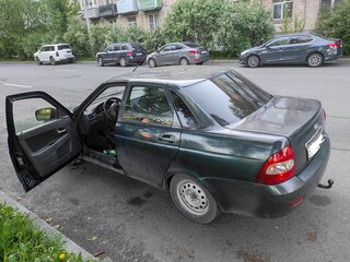 2013 Lada (ВАЗ) Priora I, зелёный, 199999 рублей, вид 3
