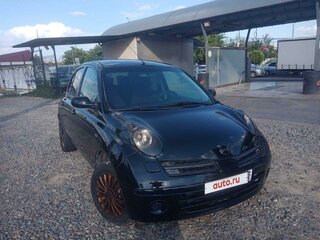 2007 Nissan Micra III (K12), чёрный, 499000 рублей, вид 2