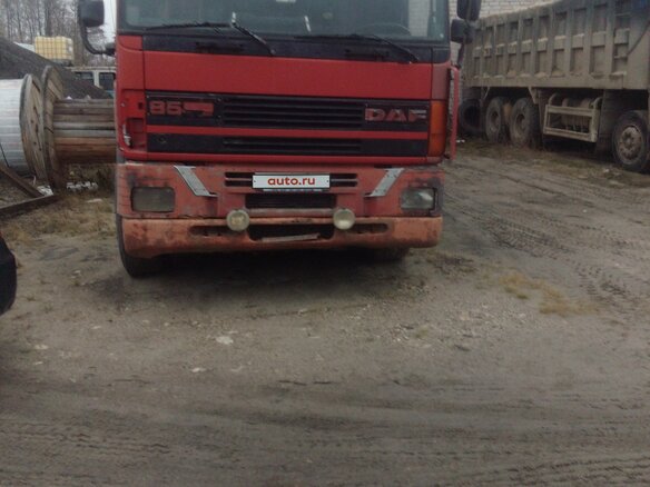 1996 DAF CF 85, красный, 800000 рублей - вид 1