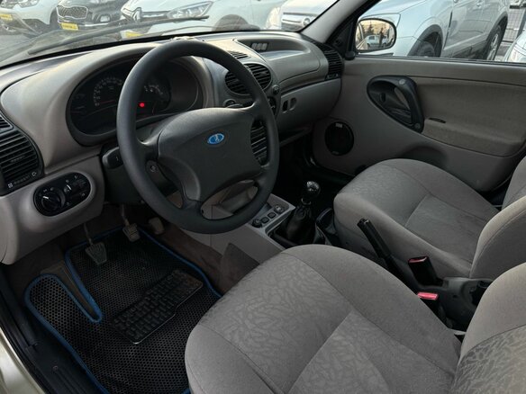 2009 Lada (ВАЗ) Kalina I, жёлтый - вид 8