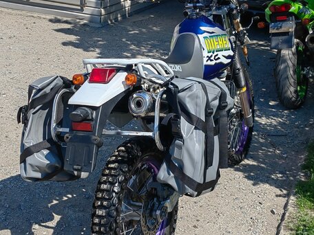 1997 Suzuki Djebel 250, синий, 300000 рублей, вид 3