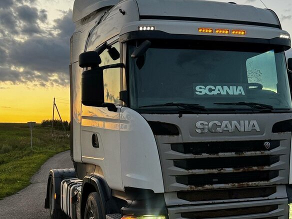 2018 Scania R-Series, белый - вид 12