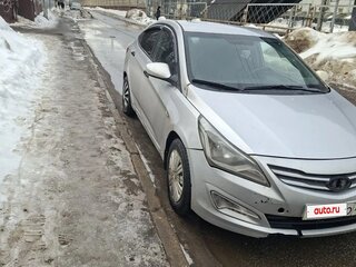 2016 Hyundai Solaris I Рестайлинг, белый, 550000 рублей, вид 2