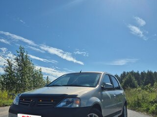 2009 Renault Logan I, серый, 350000 рублей, вид 2