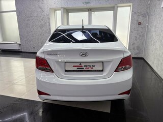 2016 Hyundai Solaris I Рестайлинг, белый, 1195000 рублей, вид 4
