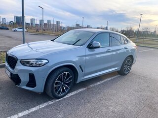 2021 BMW X4 20i II (G02) Рестайлинг, серый, 5300000 рублей, вид 2