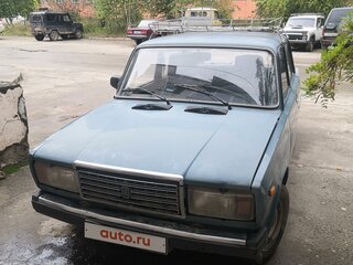 2003 Lada (ВАЗ) 2107, синий, 120000 рублей, вид 1