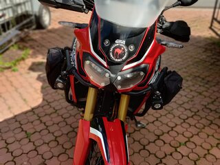 2017 Honda CRF 1000L Africa Twin, красный, 1000000 рублей, вид 1