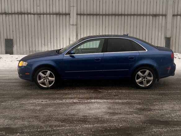 2005 Audi A4 III (B7), синий, 700000 рублей - вид 4