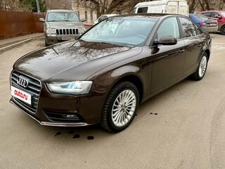 2014 Audi A4 IV (B8) Рестайлинг, коричневый, 1670000 рублей, вид 4