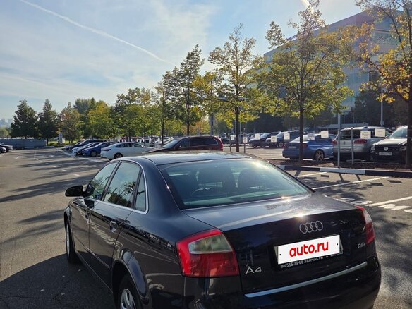 2001 Audi A4 II (B6), синий, 850000 рублей - вид 2