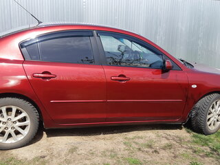 2008 Mazda 3 I (BK) Рестайлинг, красный, 530000 рублей, вид 3